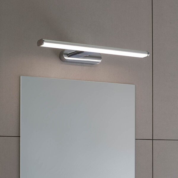 Endon 76657 Moda Bathroom Wall Light In Chrome And Frosted Plastic