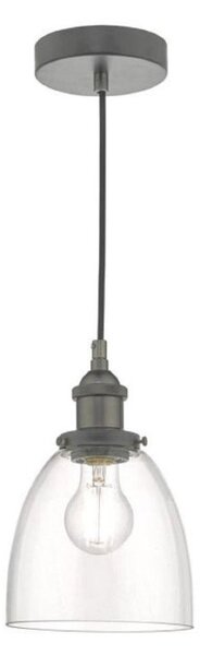 Dar ARV0161 Arvin 1 Light Ceiling Pendant Light In Antique Chrome