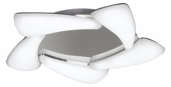 Mantra M3807 Mistral 5 Light LED Flush Ceiling Light In Chrome