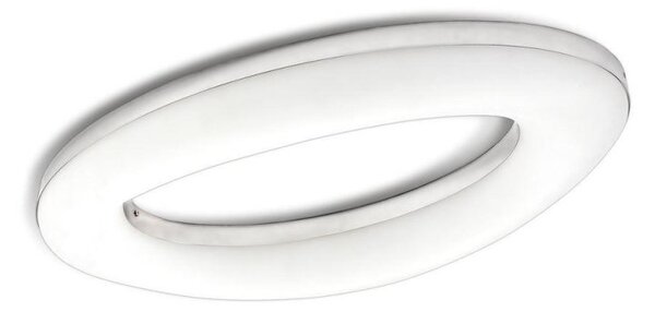 Mantra M4902 Oakley LED Flush Ceiling Light In Chrome