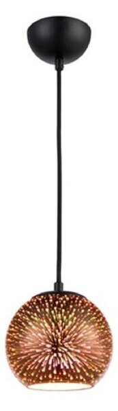 PH170 Ceiling Pendant In Copper Colour Glass - Dia: 150mm