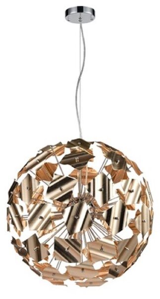 F2392-9 Ceiling Pendant In A Gold Colour - Dia: 520mm