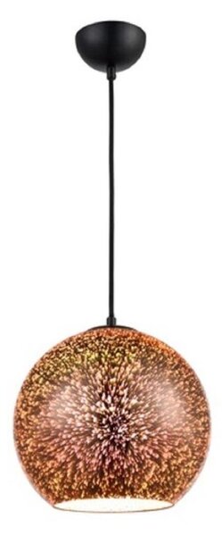 PH172 Ceiling Pendant In Copper Colour Glass - Dia: 250mm