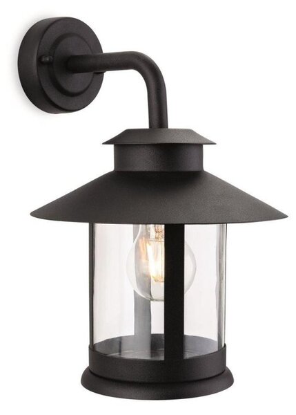 Firstlight 7670BK Roma Outdoor 1 Light Wall Light In Black