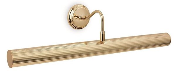 Firstlight 7652BR Reeded Picture Light In Polished Brass - 4 Light