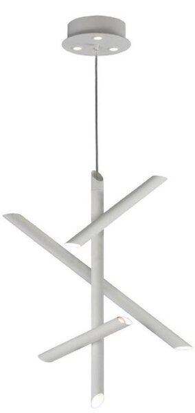 M5780 Take 7+3 Light LED Pendant Light In White