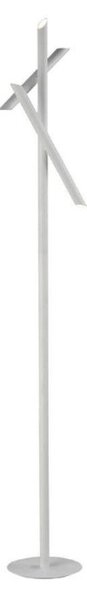 M5785 Take 5 Light LED Floor Light In White