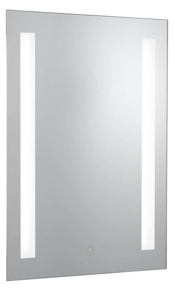 Searchlight 7450 Bathroom Mirror With Integral LEDs And Shaver Socket