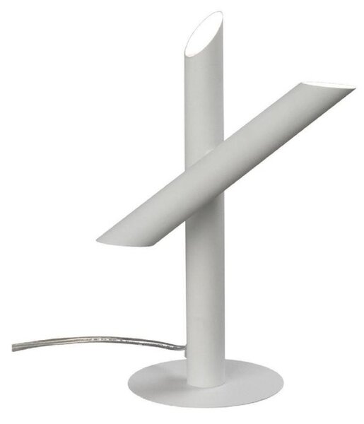 M5787 Take 3 Light LED Table Lamp In White