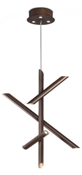 M5770 Take 7+3 Light LED Pendant Light In Bronze