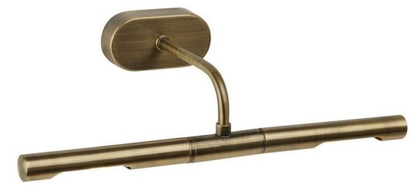 Searchlight 7135AB Picture Light In Antique Brass - Length: 350mm