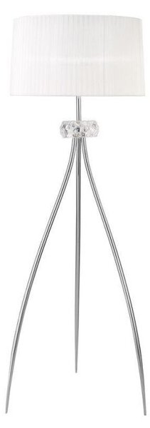 Mantra M4638 Loewe 3 Light Floor Light With Shade In Chrome