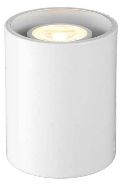 Small Modern White LED Floor / Table Lamp Uplighter - No Bulb