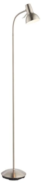 Endon 76606 Amalfi Task Floor Light In Satin Nickel Plate