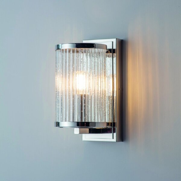 Endon 76259 Easton 1 Light Wall Light In Nickel Plate