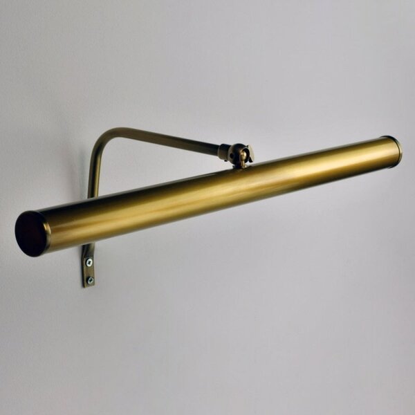 Cambridge Solid Brass Frame Mounted Picture Light Antique Brass - Size:25CM