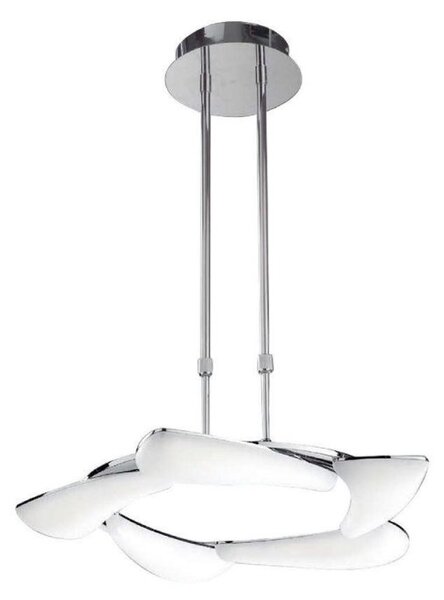Mantra M3801 Mistral 5 Light LED Pendant Light In Chrome