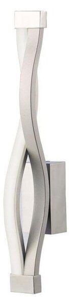 Mantra M4863 Sahara LED Wall Light In Silver And Chrome