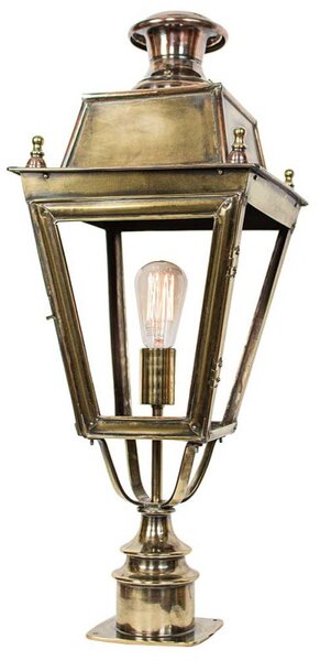Balmoral 425SP Traditional Solid Brass Short Pillar Lamp - product_finish:Polished Brass