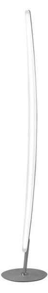 Mantra M4086 Hemispheric LED Floor Light In Satin Aluminium