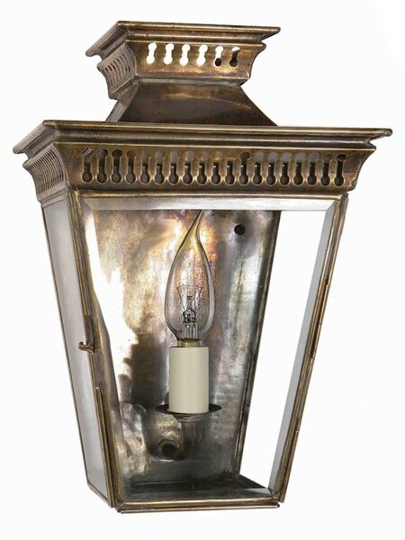 493 Pagoda 1 Light Exterior Wall Light - product_finish:Antique