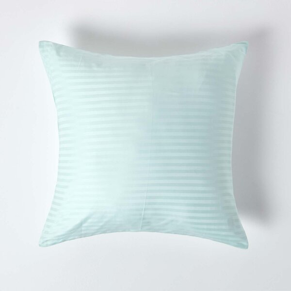 Blue European Egyptian Cotton Pillowcase 330 TC, 60 x 60 cm