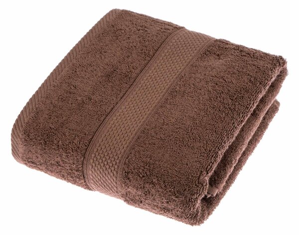 Homescapes Chocolate Bath Towel Set of 2 Turkish Cotton