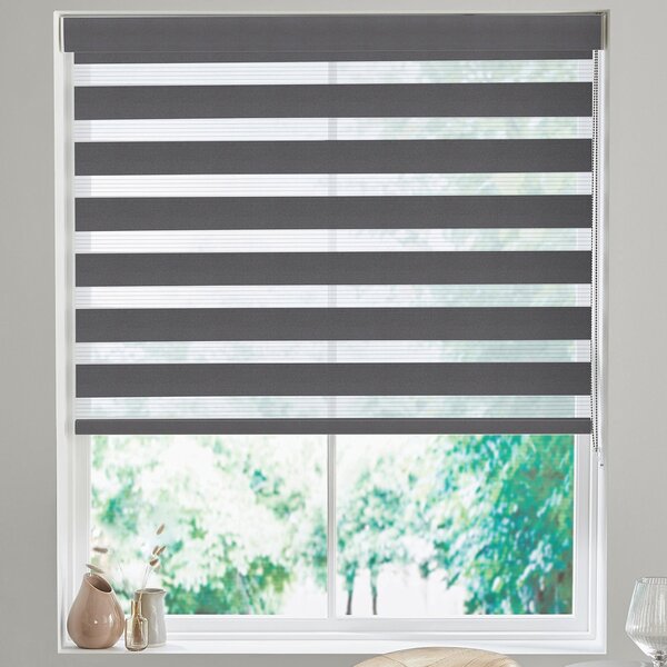 Carlisle Made To Measure Day Night Blinds Graphite