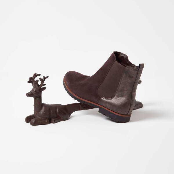 Homescapes Deer Cast Iron Wellington Boot Scraper