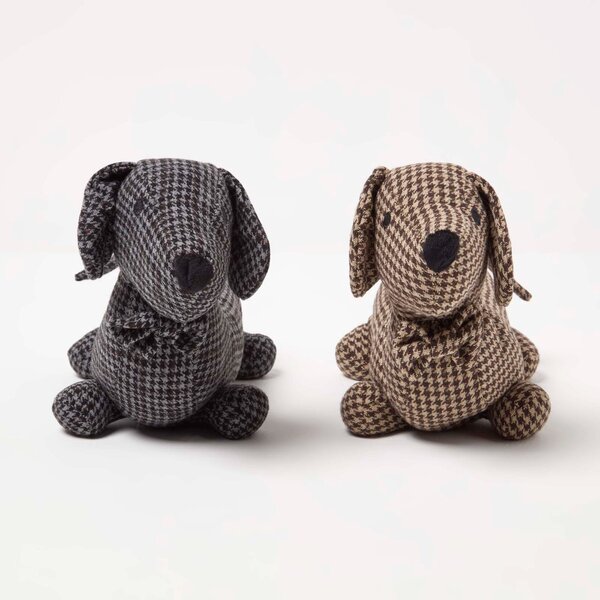 Homescapes Dog Door Stop – Set of 2 – Animal Door Stops