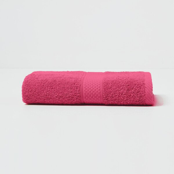 Homescapes Dark Pink Hand Towel 100 % Turkish Cotton