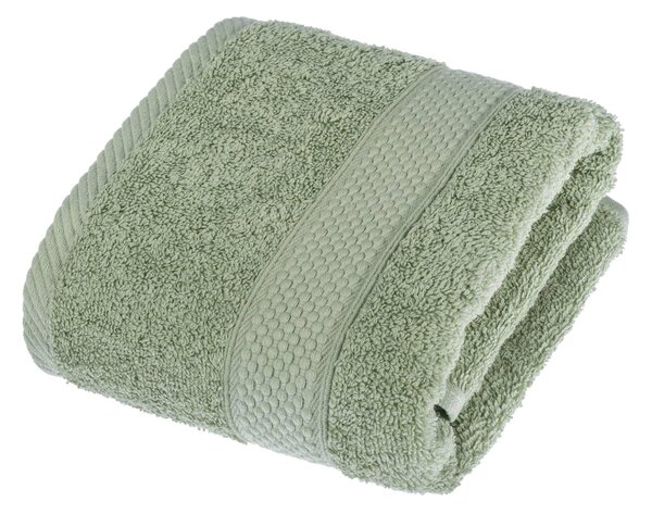 Homescapes Sage Green Hand Towel 100 % Turkish Cotton