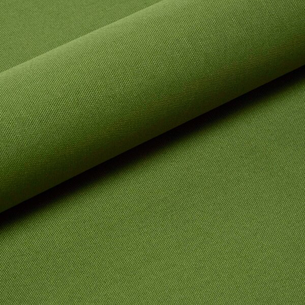 Homescapes Pure Cotton Plain Dark Olive Curtain Fabric Material