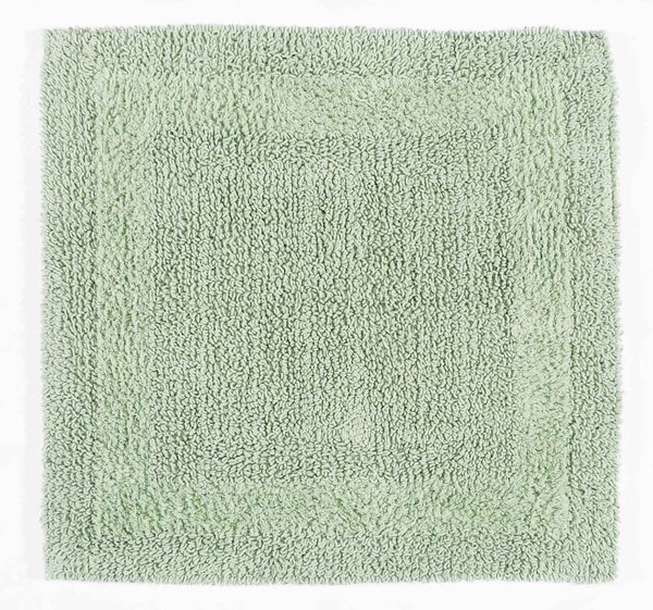 Homescapes Luxury Reversible Cotton Shower Mat - Sage Green