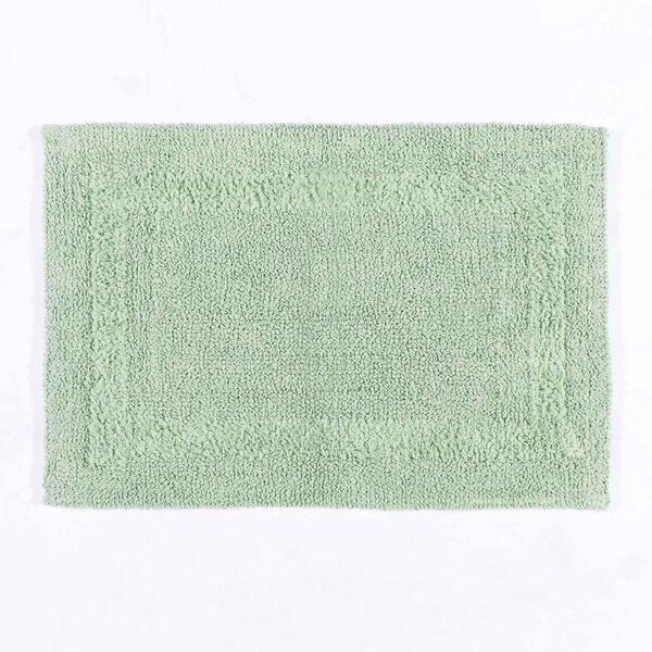 Homescapes Luxury Reversible Extra Large Bath Mat - Sage Green