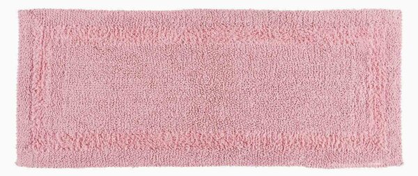 Homescapes Luxury Reversible Bath Mat Runner - Blush Pink