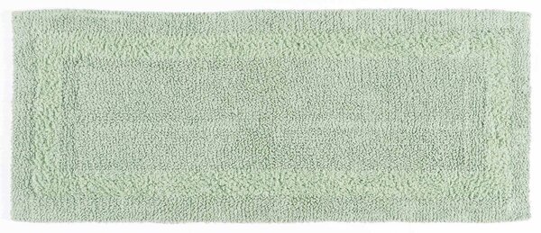 Homescapes Luxury Reversible Bath Mat Runner - Sage Green