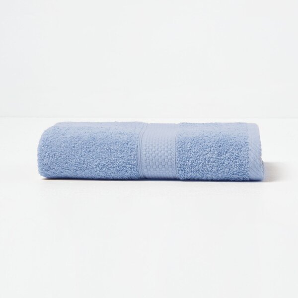 Homescapes Light Blue Hand Towel 100 % Turkish Cotton