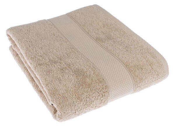 Homescapes Stone Beige Jumbo Towel 100 % Turkish Cotton