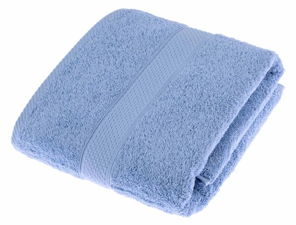 Homescapes Light Blue Bath Towel Set of 4 Turkish Cotton