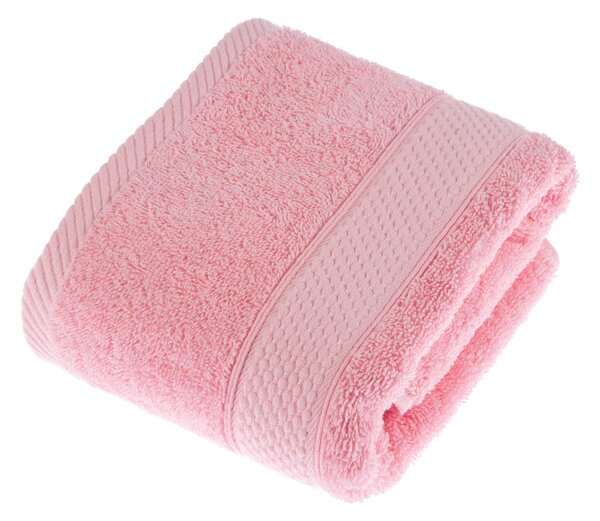 Homescapes Pink Hand Towel Set of 6 Turkish Cotton