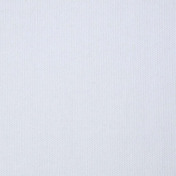 Homescapes Pure Cotton Plain White Curtain Fabric Material