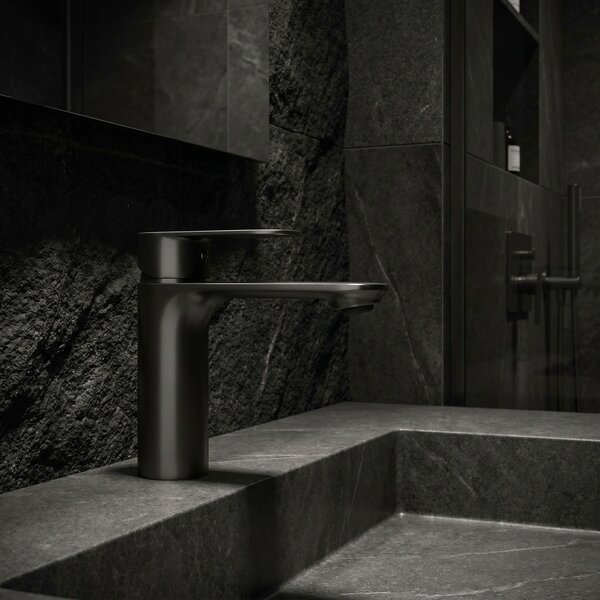 Bathroom faucet Rea Drop Titan low