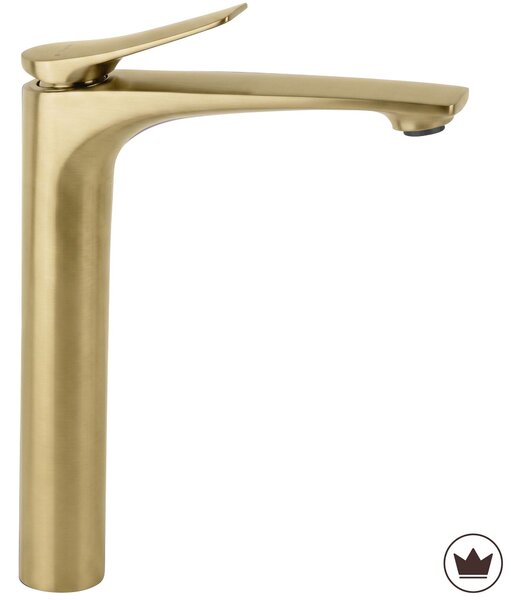 Bathroom faucet PREMIUM Rea Vision Brush Gold High