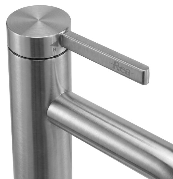 Bathroom faucet Rea Rivo Brush Nickel