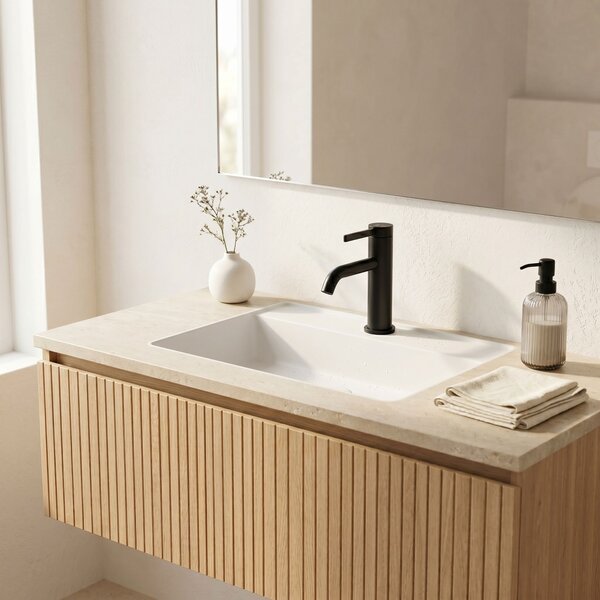 Bathroom faucet Rea Rivo Black