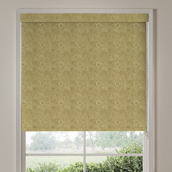 William Morris Marigold Translucent Made To Measure Roller Blind Ochre