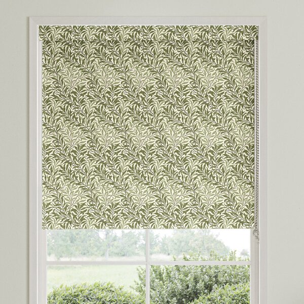 William Morris Willow Bough Translucent Made To Measure Roller Blind Moss