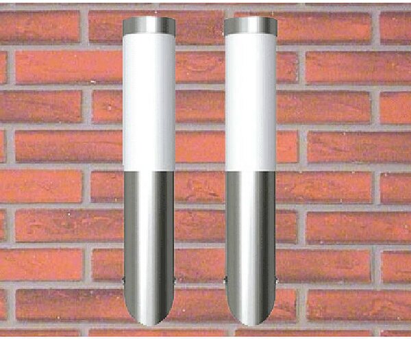 Outdoor Wall Lights 2 pcs Stainless Steel