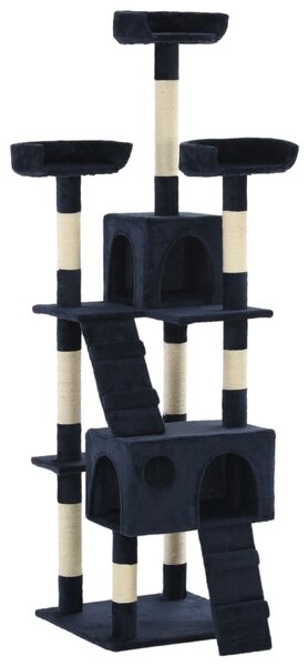 Cat Tree with Sisal Scratching Posts 170 cm Blue